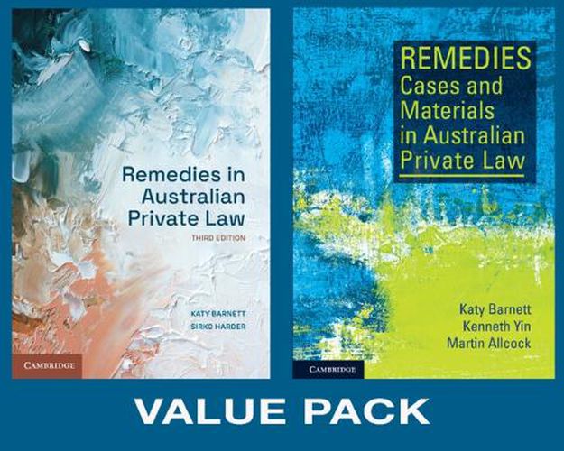 Cover image for Remedies in Australian Private Law VALUE PACK 2 2 Volume Paperback Set