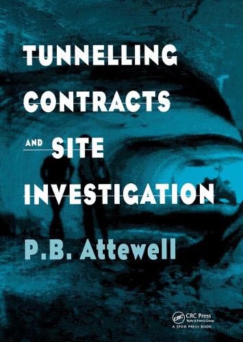 Cover image for Tunnelling Contracts and Site Investigation