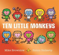 Cover image for Ten Little Monkeys