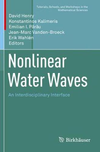 Cover image for Nonlinear Water Waves: An Interdisciplinary Interface