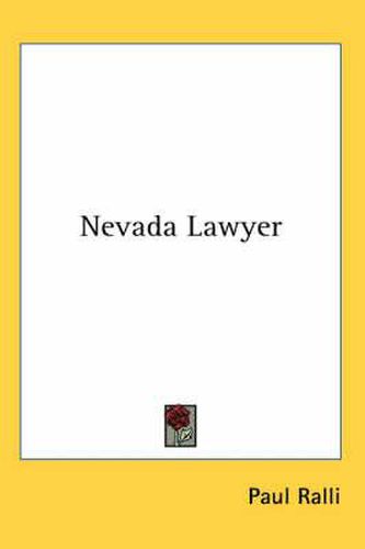 Cover image for Nevada Lawyer