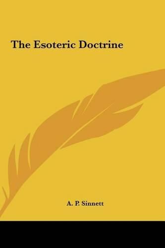 Cover image for The Esoteric Doctrine the Esoteric Doctrine