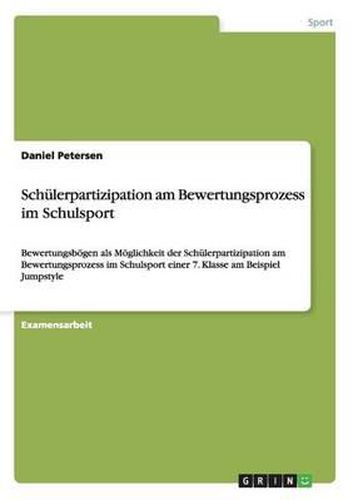 Schulerpartizipation Am Bewertungsprozess Im Schulsport