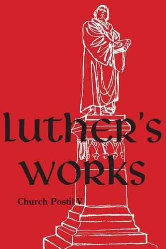Cover image for Luther's Works, Volume 79 (Church Postil V)