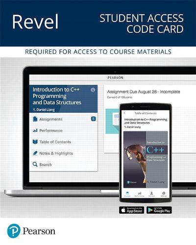 Cover image for Revel for Introduction to C++ Programming and Data Structures -- Access Card