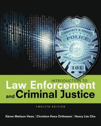 Cover image for Introduction to Law Enforcement and Criminal Justice