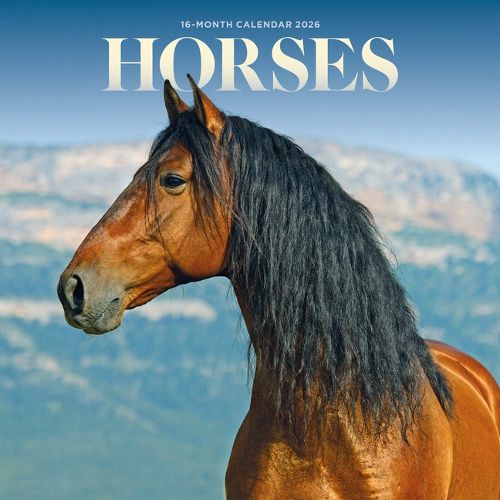 Cover image for 2026 Horses Mini Wall Calendar
