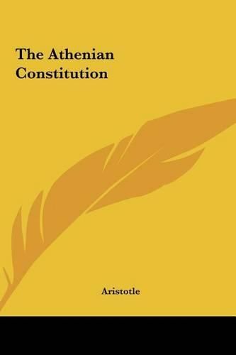 Cover image for The Athenian Constitution