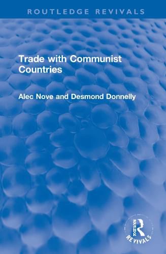 Cover image for Trade with Communist Countries