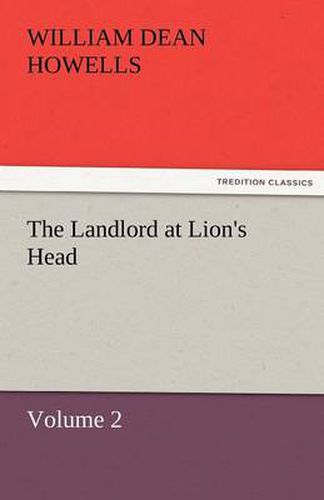 Cover image for The Landlord at Lion's Head - Volume 2