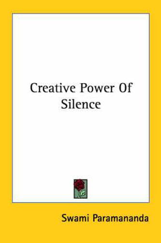 Cover image for Creative Power of Silence