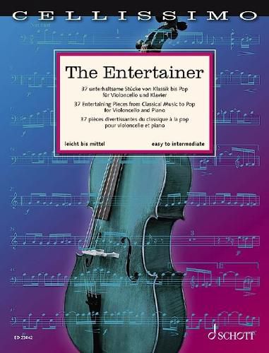 Cover image for The Entertainer: 36 Entertaining Pieces from Classic to Pop