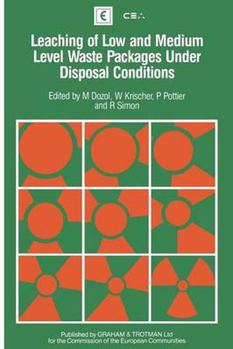 Cover image for Leaching of Low and Medium Level Waste Packages Under Disposal Conditions