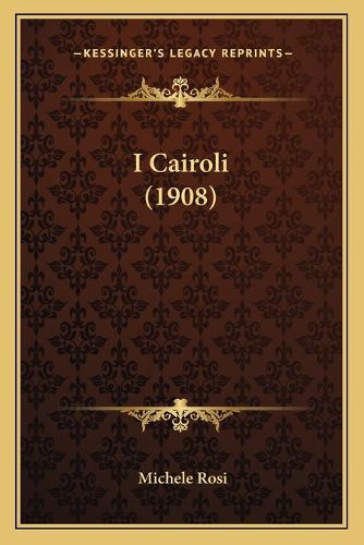 Cover image for I Cairoli (1908)