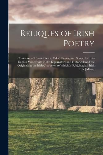 Cover image for Reliques of Irish Poetry