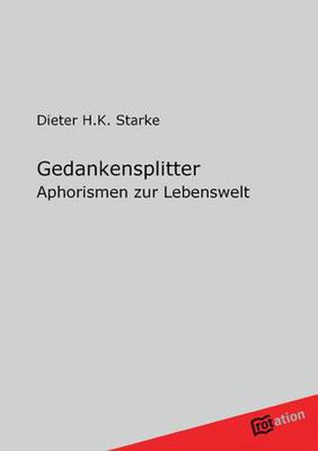 Cover image for Gedankensplitter