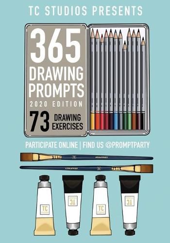 Cover image for 365 Drawing Prompts: 2020 Edition