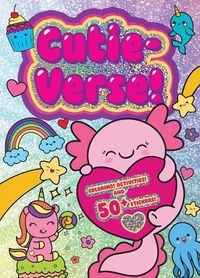 Cover image for Jumbo Foil Coloring Book: Cutie-Verse