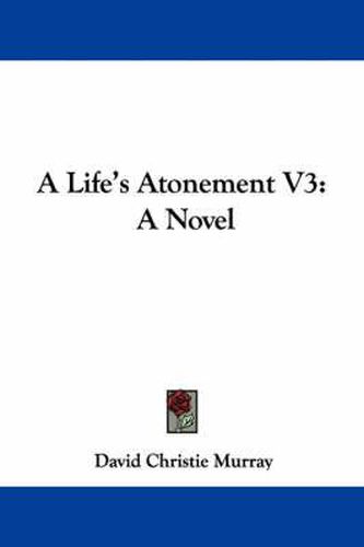 Cover image for A Life's Atonement V3