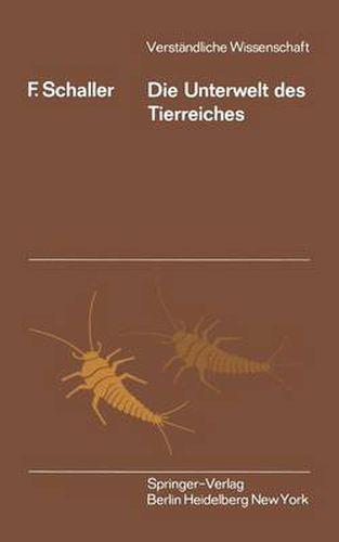 Cover image for Die Unterwelt Des Tierreiches: Kleine Biologie Der Bodentiere