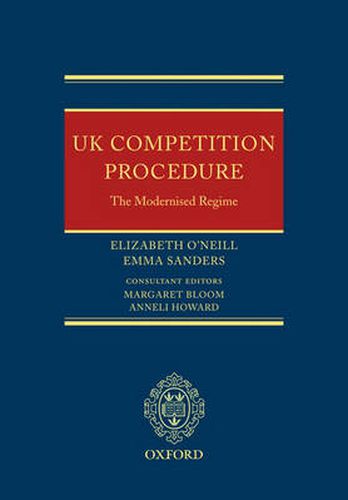 Cover image for UK Competition Procedure: The Modernised Regime