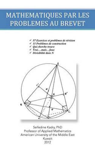 Cover image for Mathematiques Par Les Problemes Au Brevet