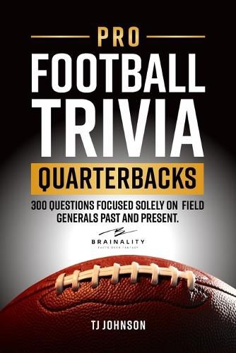Cover image for Pro Football Trivia Quarterbacks