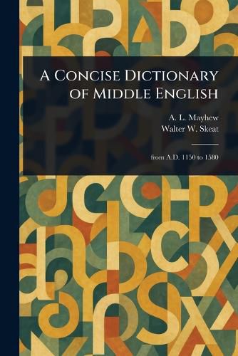 Cover image for A Concise Dictionary of Middle English