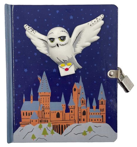 Cover image for Harry Potter: Hedwig Squishy Lock & Key Diary