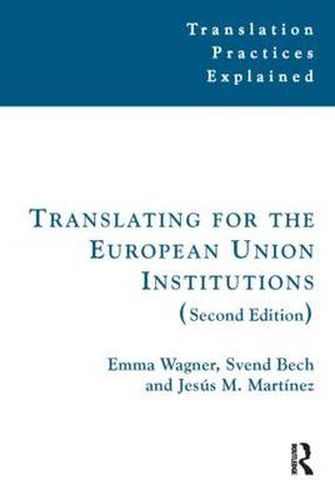 Cover image for Translating for the European Union Institutions