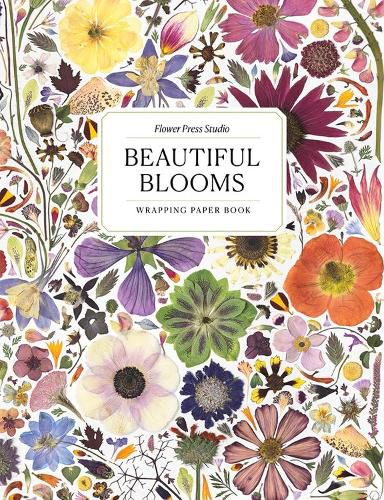 Cover image for Beautiful Blooms Wrapping Paper Book
