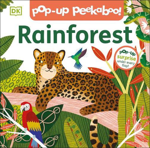 Cover image for Pop-Up Peekaboo! Rainforest