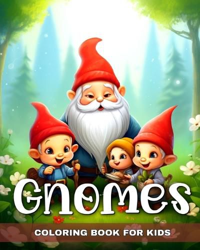 Cover image for Gnomes Coloring Book for Kids