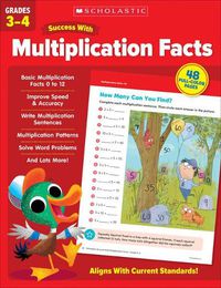 Cover image for Scholastic Success with Multiplication Facts Grades 3-4