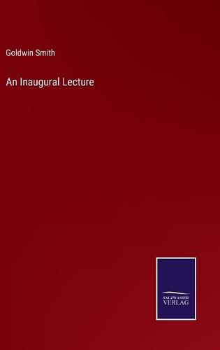 An Inaugural Lecture