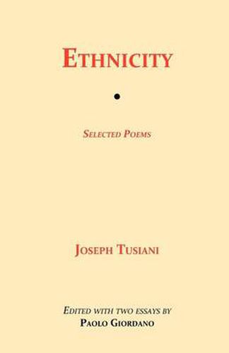 Cover image for Ethnicity: Selected Poems