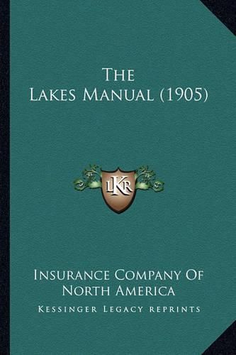 Cover image for The Lakes Manual (1905)