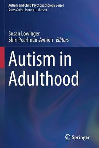 Cover image for Autism in Adulthood