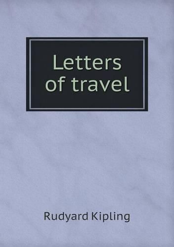 Cover image for Letters of travel