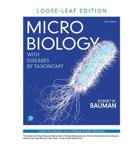 Cover image for Microbiology with Diseases by Taxonomy