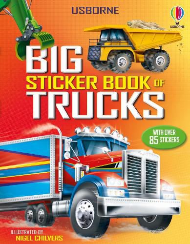 Cover image for Big Sticker Book of Trucks