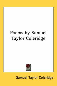 Cover image for Poems by Samuel Taylor Coleridge