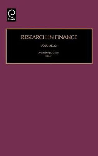 Cover image for Research in Finance
