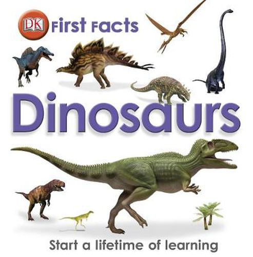 Cover image for First Facts Dinosaurs