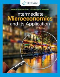 Cover image for Intermediate Microeconomics and Its Application