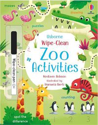 Cover image for Wipe-Clean Zoo Activities