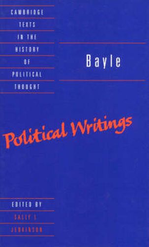 Cover image for Bayle: Political Writings