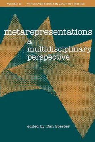 Cover image for Metarepresentations: A Multidisciplinary Perspective