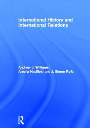 Cover image for International History and International Relations