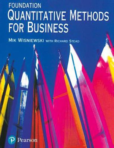 Cover image for Foundation Quantitative Methods For Business
